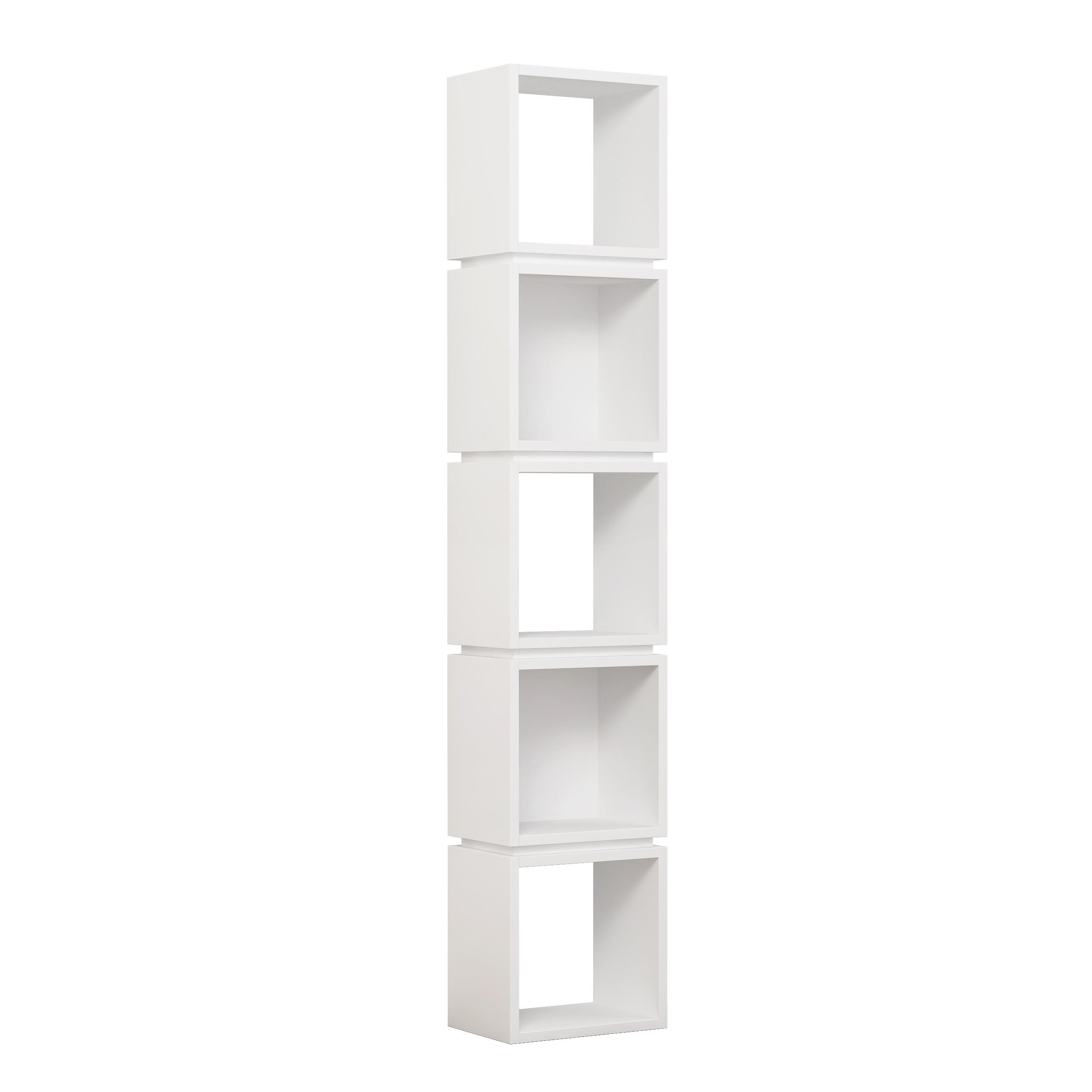 BÜCHERREGAL Multi Weiß 167/32/22 cm - Weiß, Holzwerkstoff (32/167/22cm) - Decortie