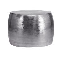 COUCHTISCH - Silberfarben, Metall (59/59/41cm) - WOMO-DESIGN