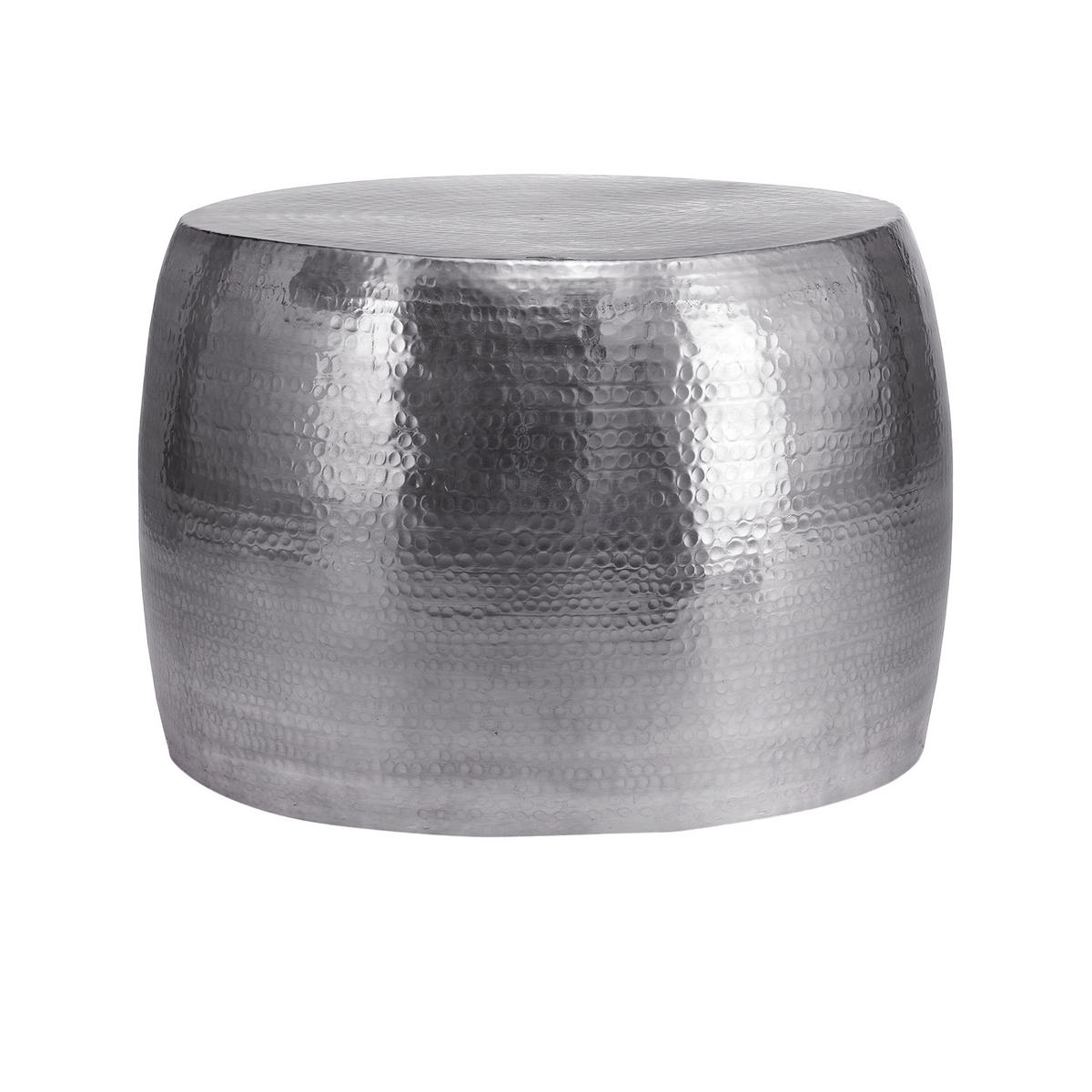 COUCHTISCH - Silberfarben, Metall (59/59/41cm) - WOMO-DESIGN