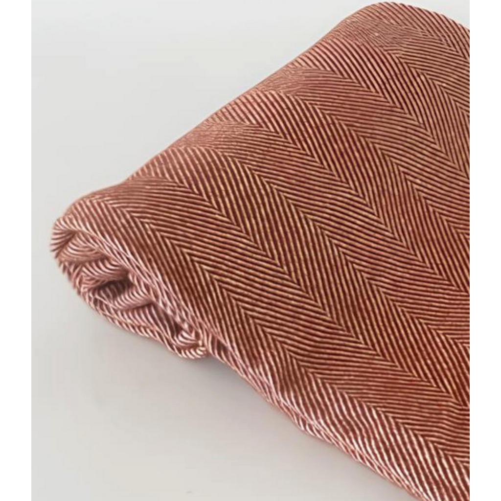 Thumbnail - Sowl Decke., Terra cotta, Textil, 140x220 cm, Wohntextilien, Decken