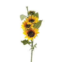 SONNENBLUME 25/25/81 cm - Multicolor, Textil (81cm) - Atmosphera Createur d´interieur