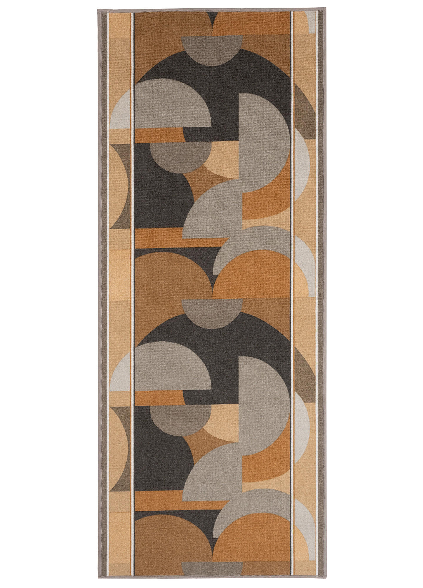 TEPPICHLÄUFER Anti-Rutsch Beige rutschfest Gummiunterlage 100/500 cm - Beige, Textil (100/500cm) - Tapiso