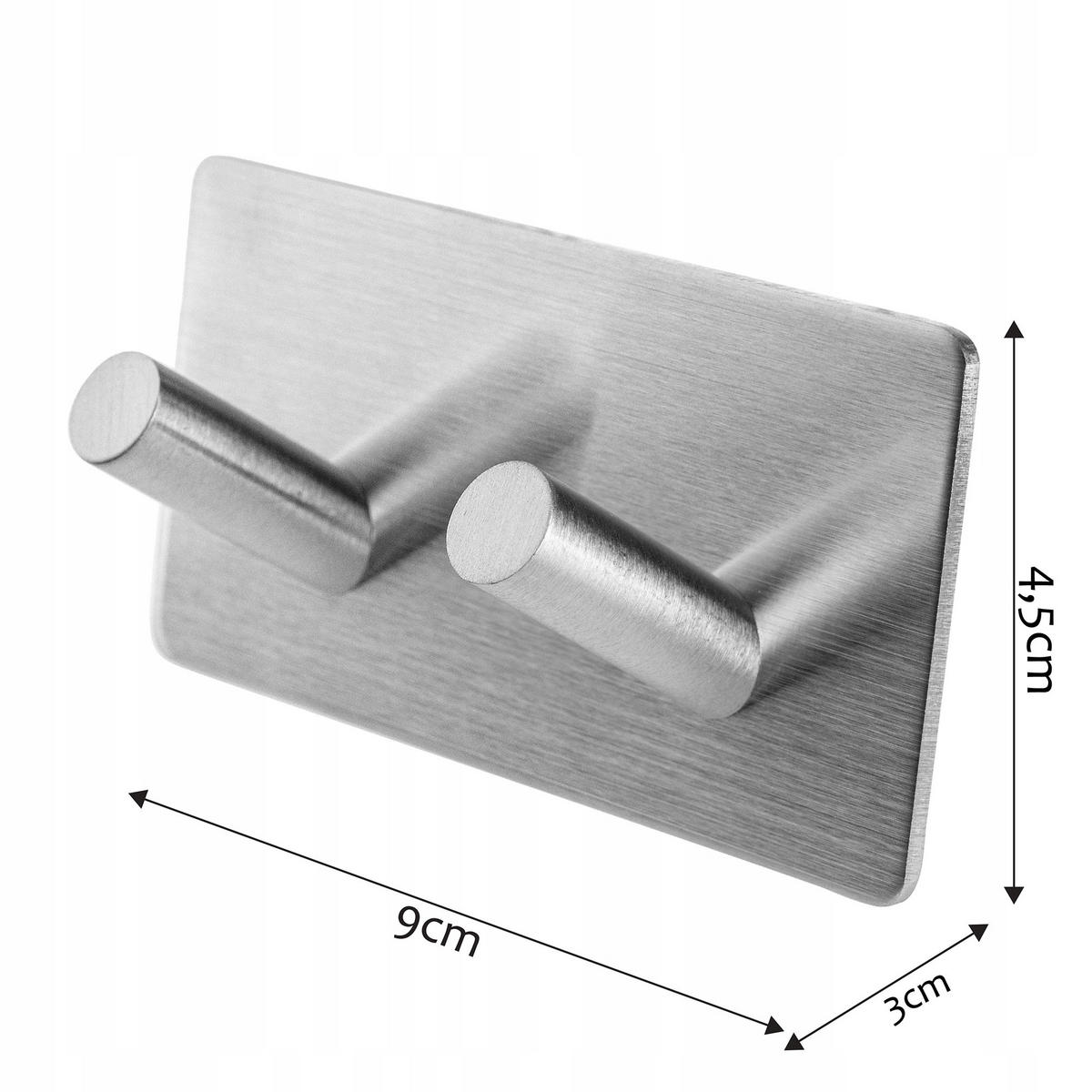 KLEIDERBÜGEL quadratisch silber - Silberfarben, Metall (9/5cm) - KADAX