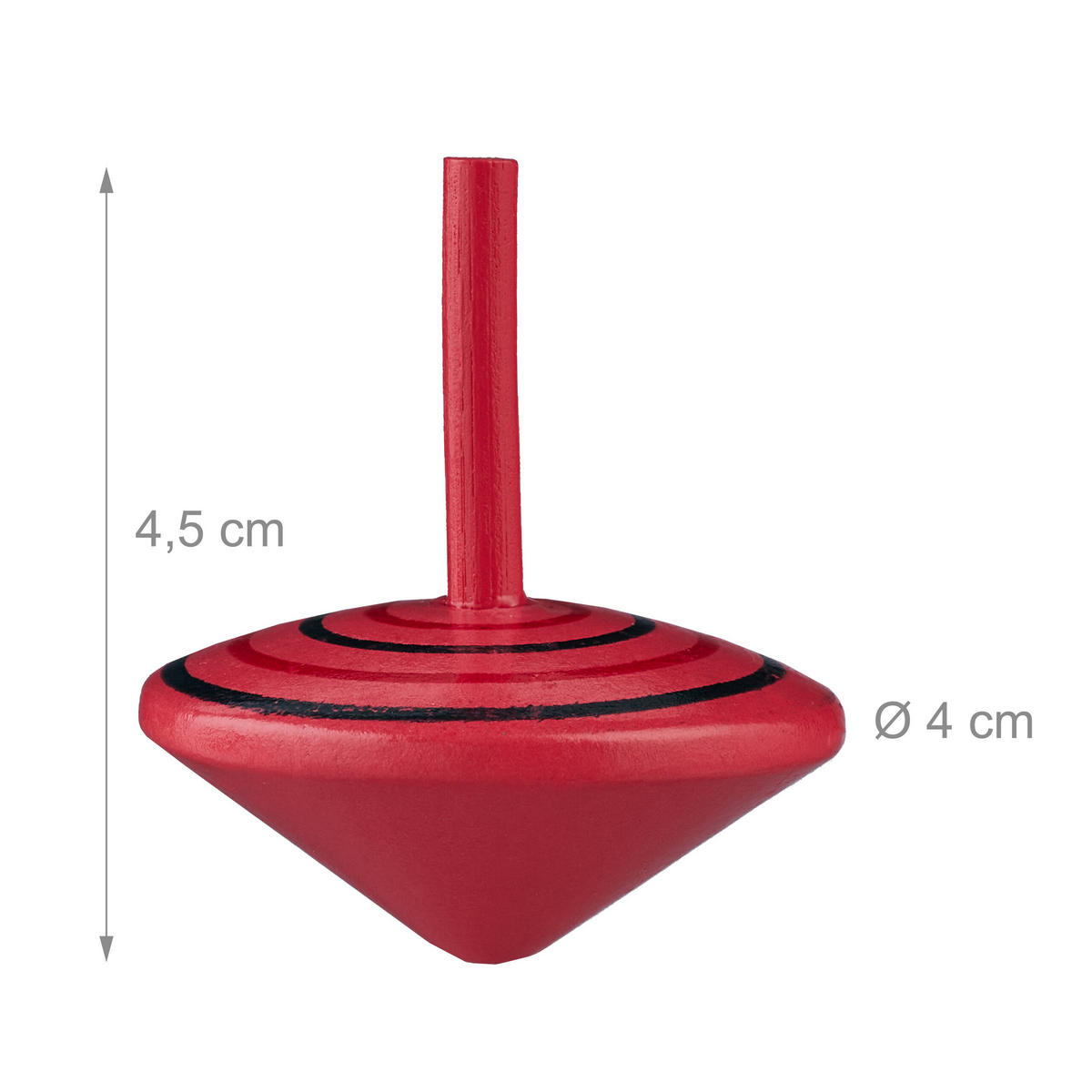 24xKREISEL - Multicolor, Holz (4/4.5/4cm) - Relaxdays