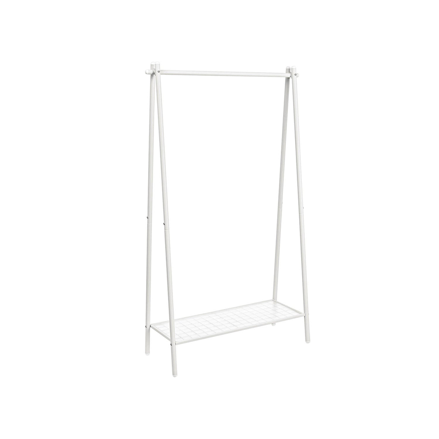 Hansiro Kleiderständer Weiß 92.5x153x33.5 cm