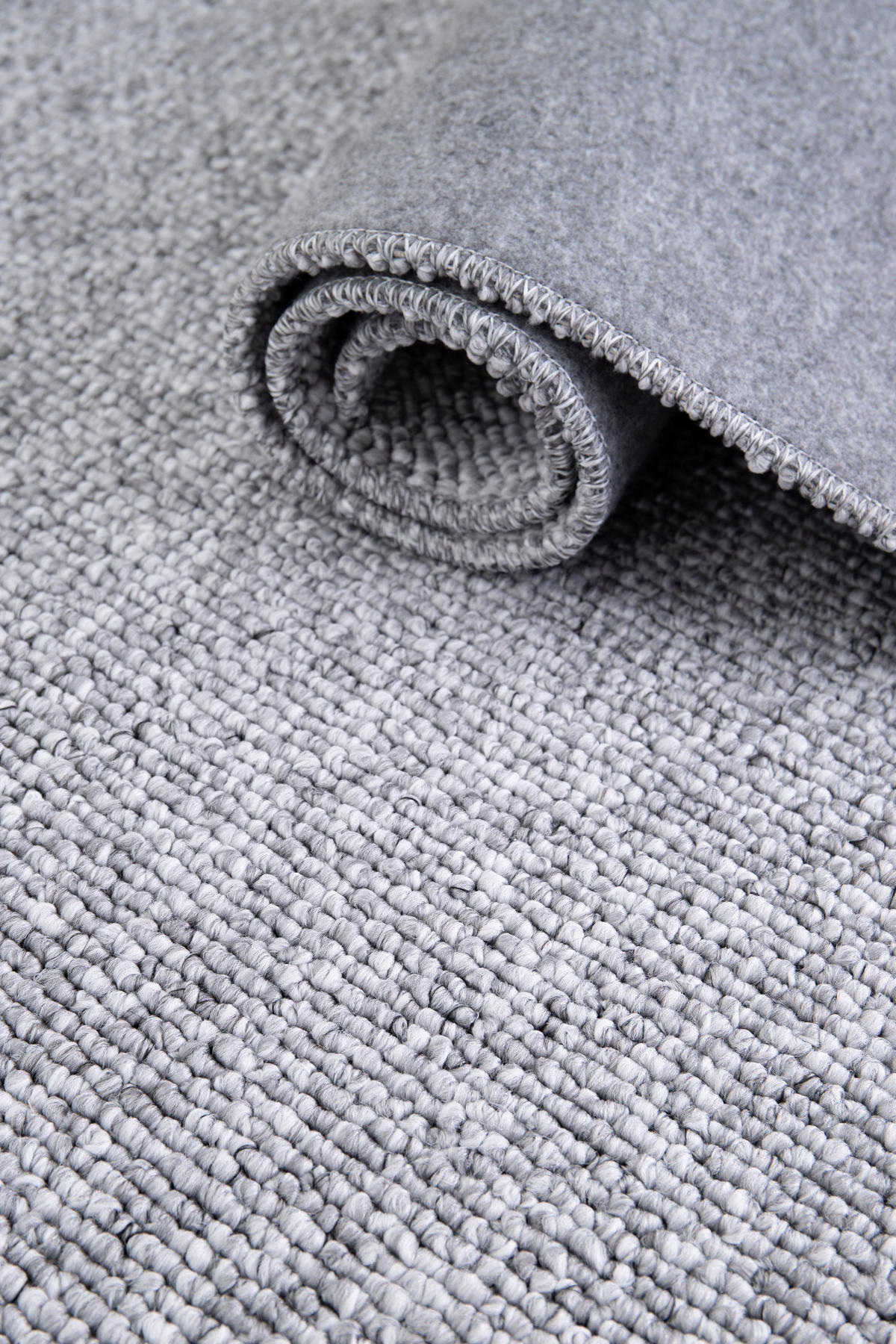 WEBTEPPICH Silber Petra 120/170 cm - Silberfarben, Textil (120/170cm) - Atticgo