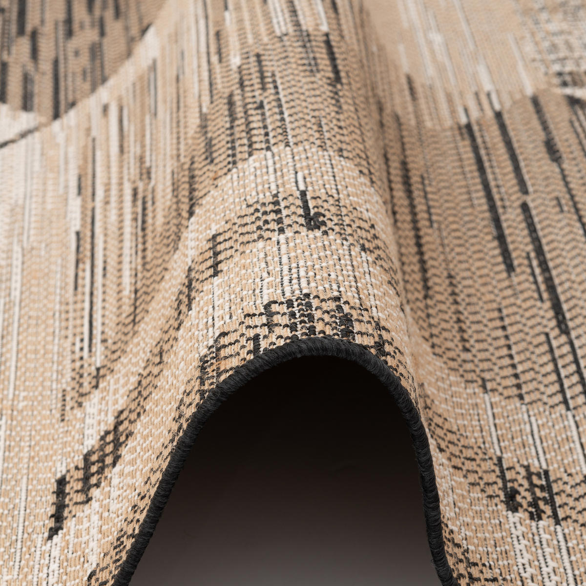 JUTE NATUR ETHNO STYLE TEPPICH ORIGIN MODERN - Beige, Textil (80/150cm) - Pergamon