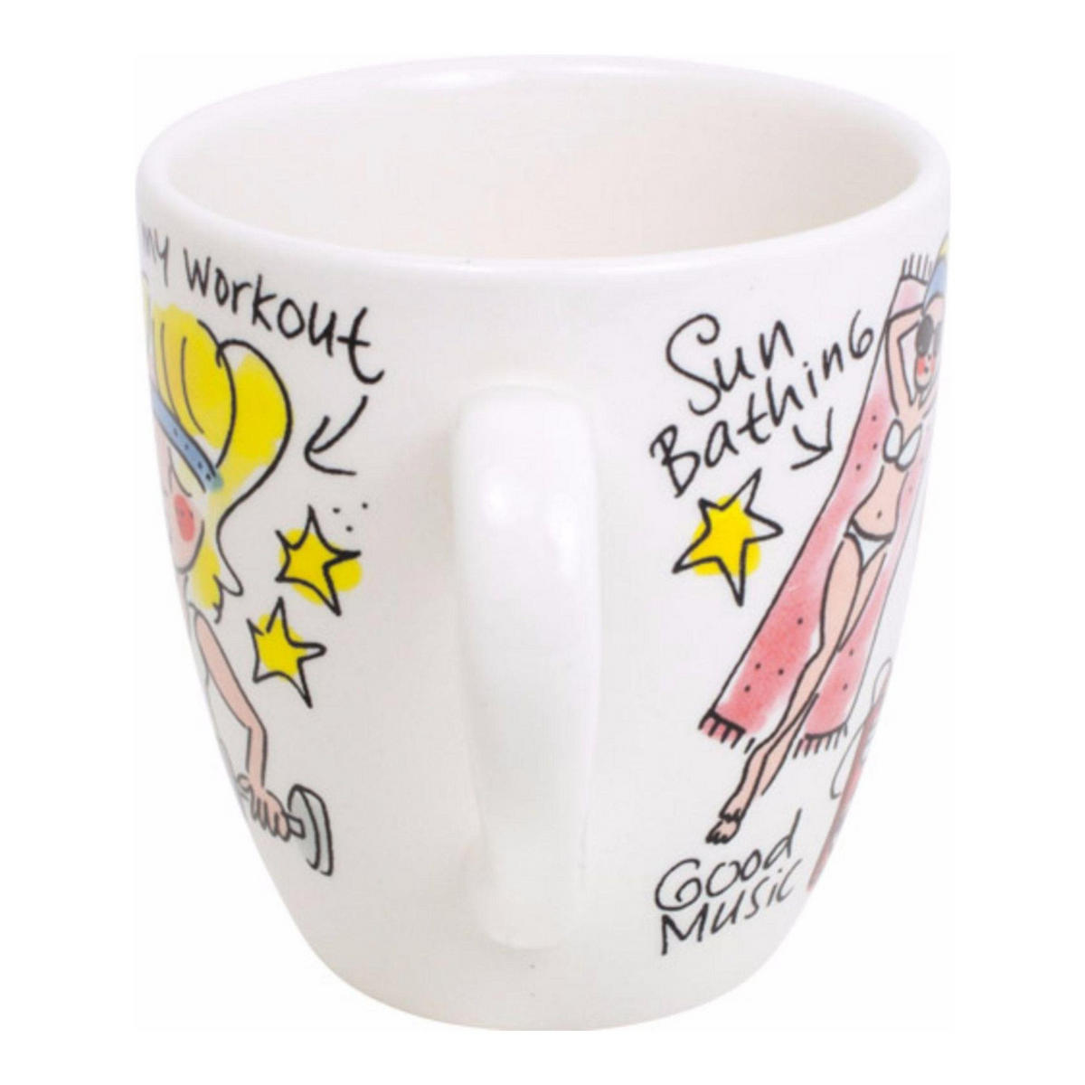 MINI-BECHER Dinge in Bunt - 200 ml - Multicolor, Keramik (0.2L) - Blond Amsterdam