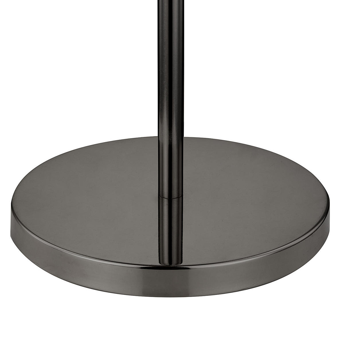 STEHLEUCHTE - Metall - Grau, Glas (28/28/153cm) - home24