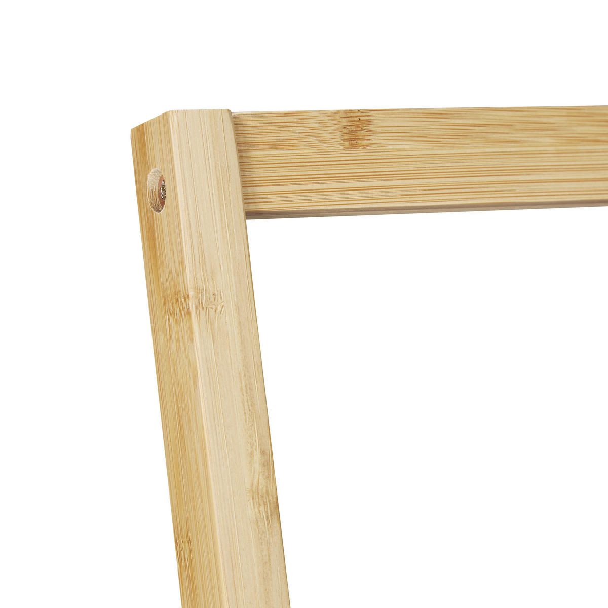 DRŽIAK na uteráky - svetlohnedá, drevo (60/110/35cm) - Relaxdays