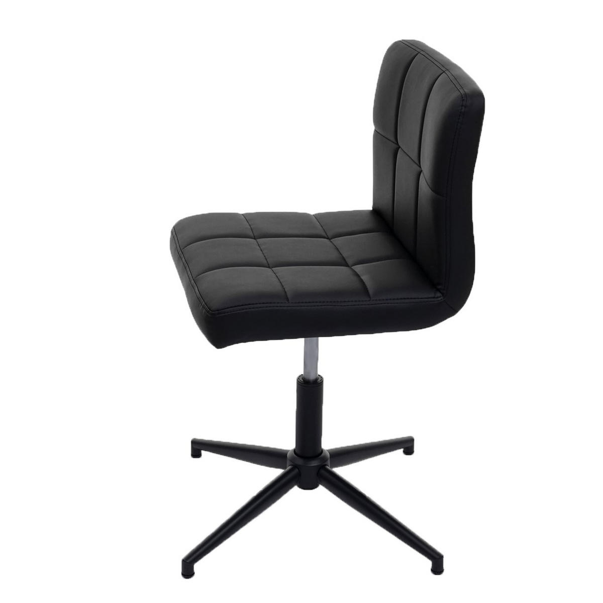 ESSZIMMERSTUHL Schwarz 2er-Set - Schwarz, Textil (64/90/64cm) - MCW