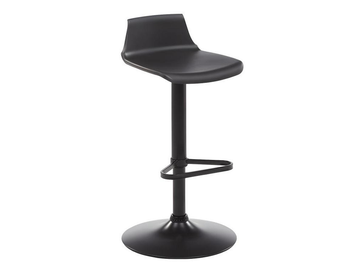 BARHOCKER höhenverstellbar - Polypropylen - Schwarz - CALAS - Schwarz, Kunststoff (45/95.5/45cm) - Vente-Unique