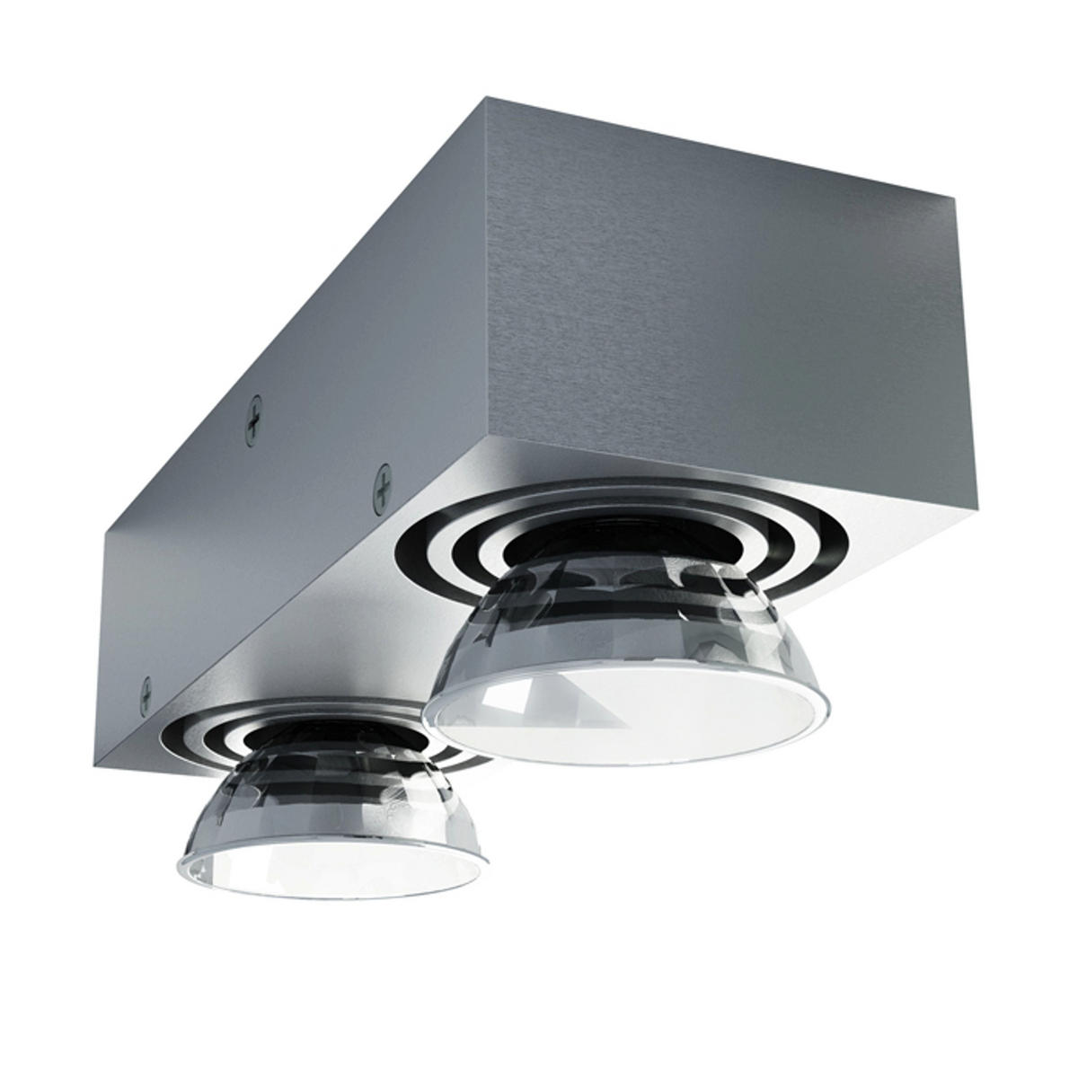 LEUCHTE MARVEL Aluminium 100 W - Silberfarben, Metall (4/155/6cm) - Rendl