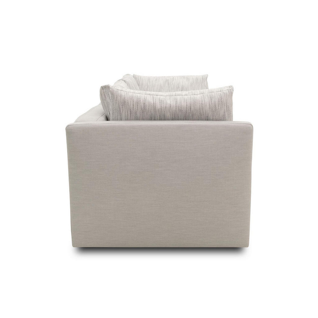 Thumbnail - 58aufmkessel Gartenlounge-Sofa, Silber, Kunststoff, 220x67x96 cm, Loungemöbel, Gartensofas