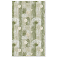 KOBERCE - Umelecké - Moderné - Zelené - 90x150 cm - olivovozelená, textil/plast (90/0.4cm) - OnlyWow