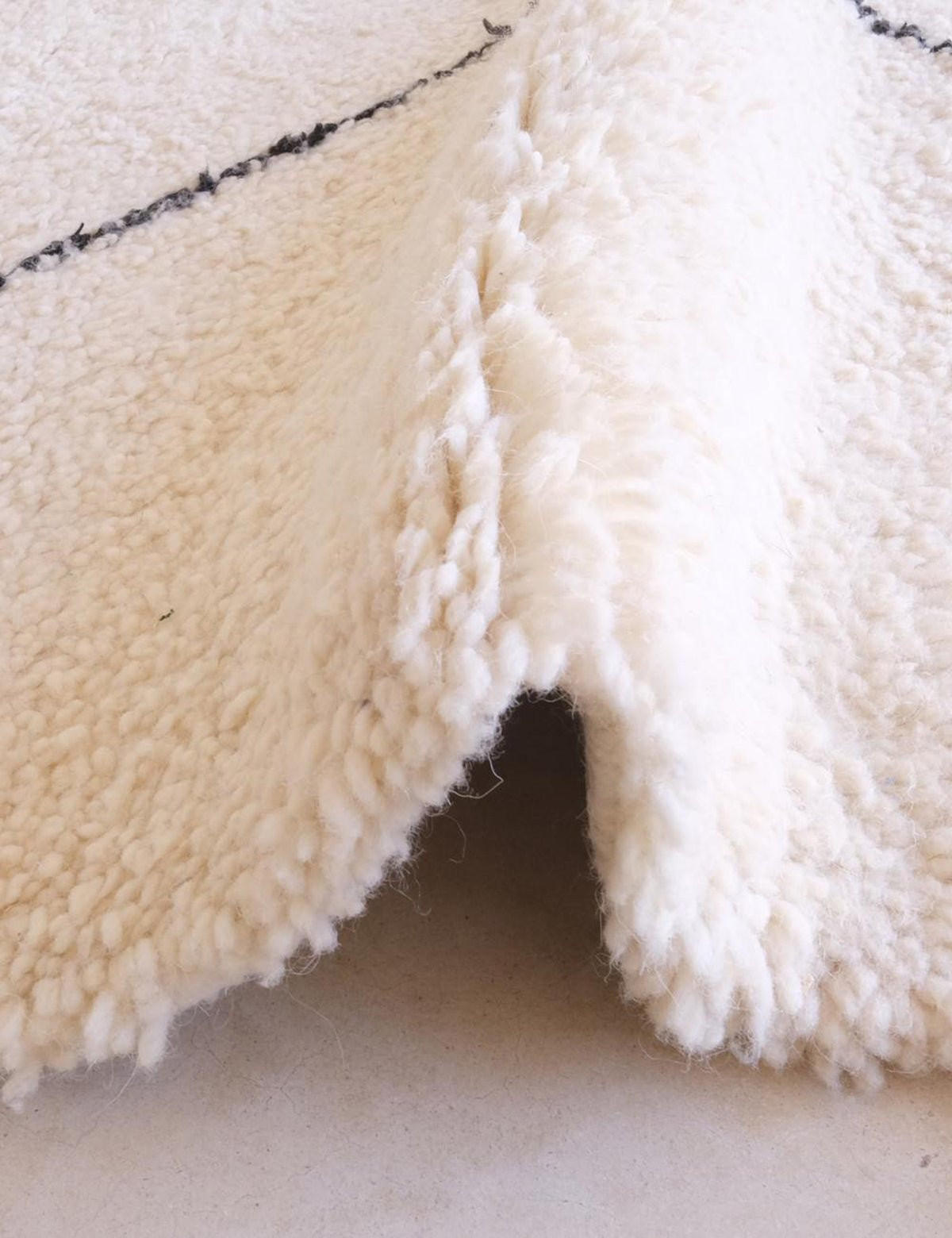 BERBERTEPPICH raffiniert Wolle 250x 363 cm - Weiß, Naturmaterialien (250/363cm) - AFK Living
