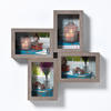 BILDERRAHMEN Rustic Galerier., 4 x 10x15 cm, grau - Grau, Holzwerkstoff (36/36/4.5cm) - EMIX24