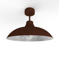 DECKENLEUCHTE - Braun, Metall (30/30/20cm) - Lumicom