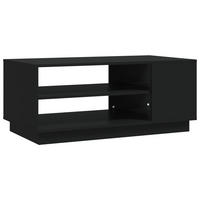 COUCHTISCH Schwarz 102x55x43 cm Holzwerkstoff - Schwarz, Holzwerkstoff (102/55/43cm) - furnicato