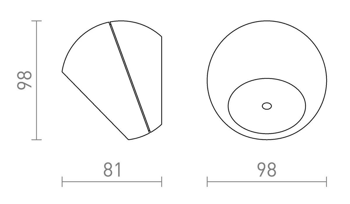 AUSSENLEUCHTE SIV Anthrazitgrau 6 W IP54 - Grau, Metall (97/97/83cm) - Rendl
