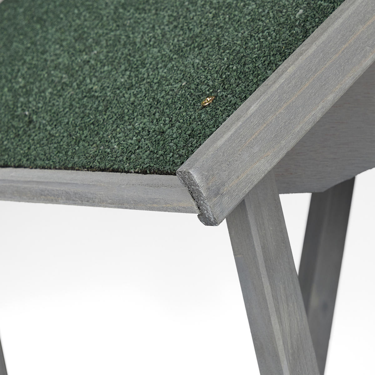 VOGELFUTTERHAUS - Grau, Holz (70/139/60cm) - Relaxdays