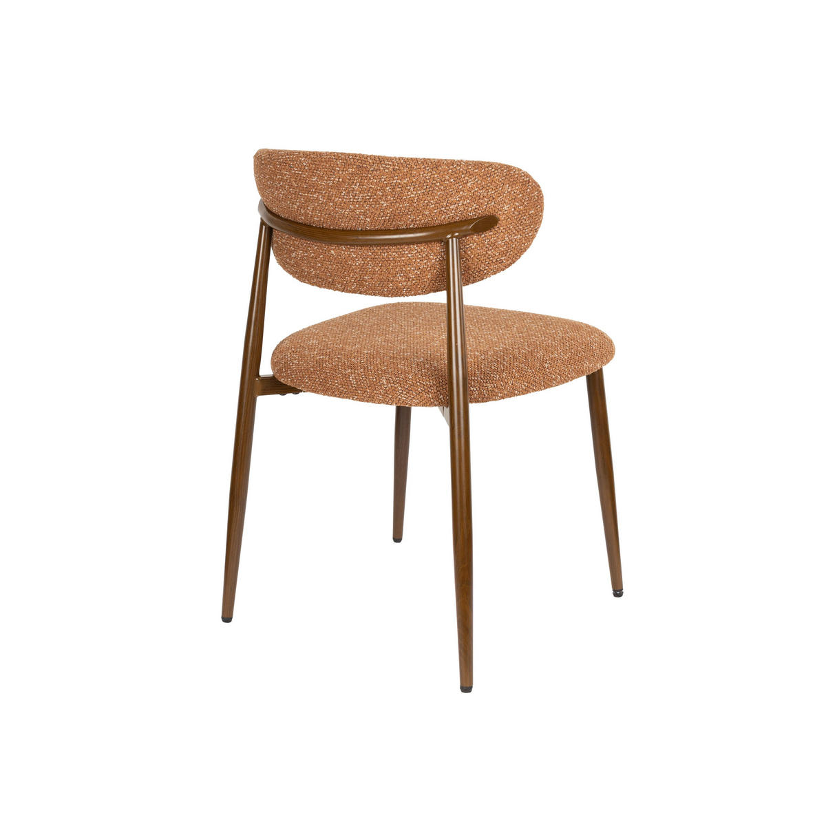 ESSZIMMERSTUHL Noor Terracotta - 2 er Set - Terracotta, Kunststoff (51/77.5/53cm) - Housecraft Living