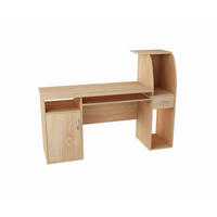 SCHREIBTISCH mit 2 Einlegeböden in sonoma - Sonoma Eiche, Holzwerkstoff (150/50/112cm) - Home Collective