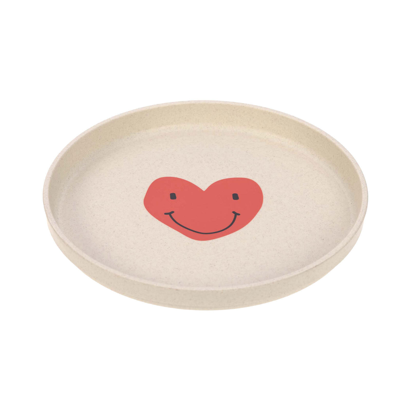 KINDER-GESCHIRR-SET Happy Rascals Herz 4er Set - Beige/Multicolor, Kunststoff (7.2/26/22.7cm) - Lässig