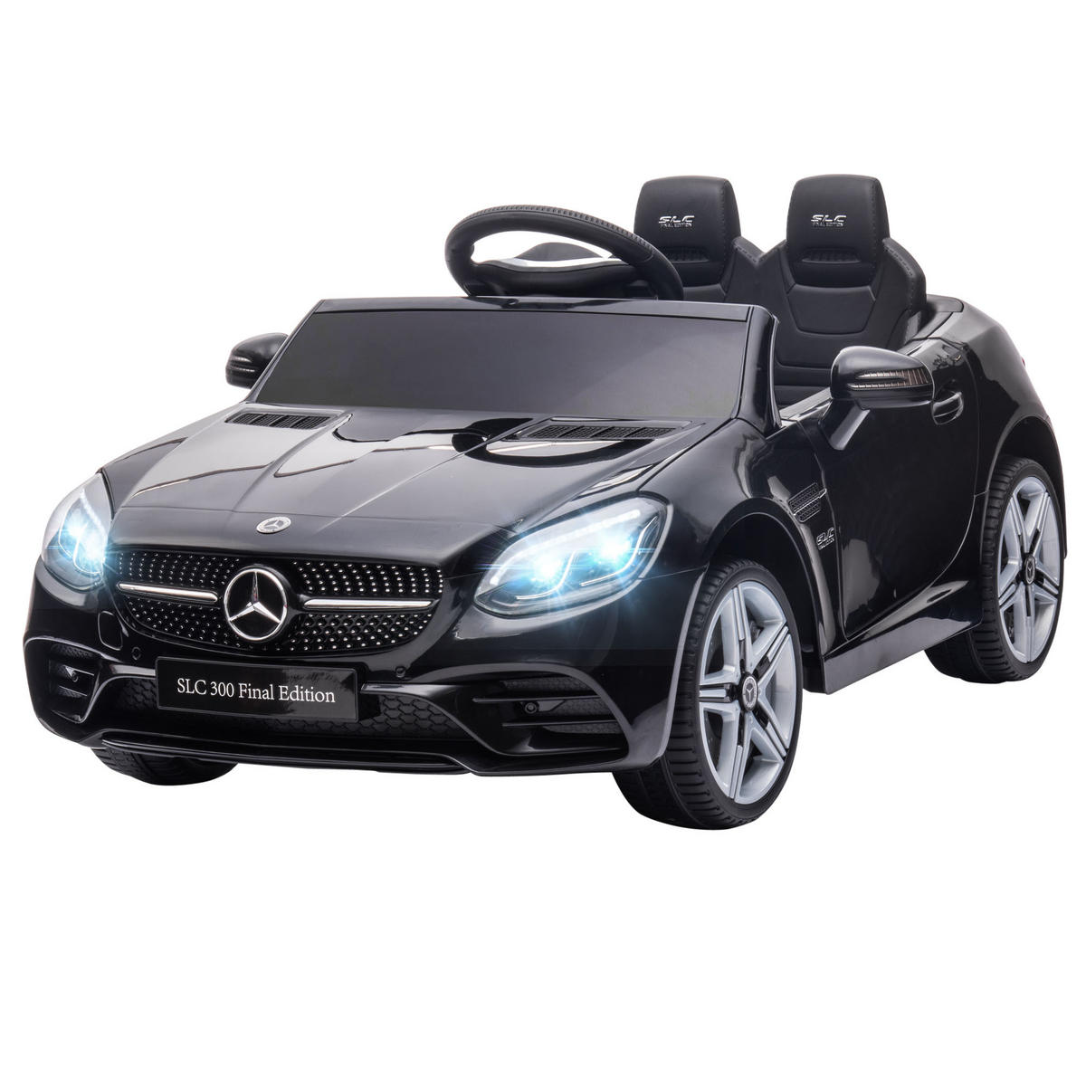 ELEKTRO-KINDERAUTO DE-13027 2,4G Fernbedienung Schwarz - Schwarz, Kunststoff (107/62.5/44cm) - ComfortXL
