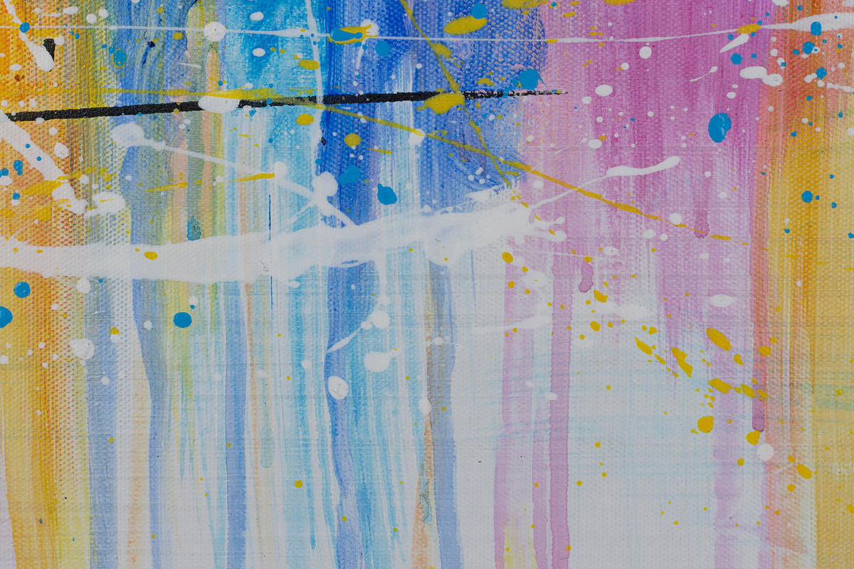 ACRYLBILD HANDGEMALT 120/60 cm - Multicolor/Grau, Holz/Textil (1.7/60cm) - KUNSTLOFT