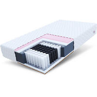 TASCHENFEDERKERNMATRATZE Reggio - Weiß, Textil (180/200cm) - FDM