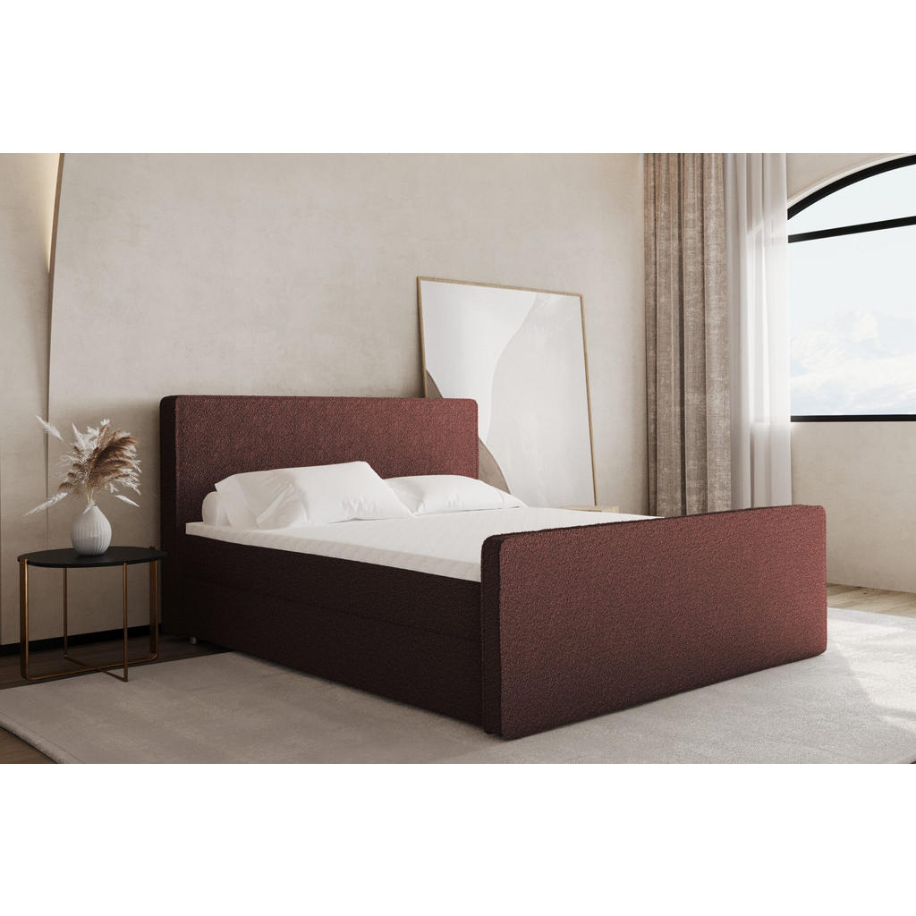 Thumbnail - Kaiser Möbel Boxbett, Braun, Textil, Planet/Universum, 2 Schubladen, H2, Höhe ca. 20 cm, Füllung: Polyurethan (PUR),Kalt...