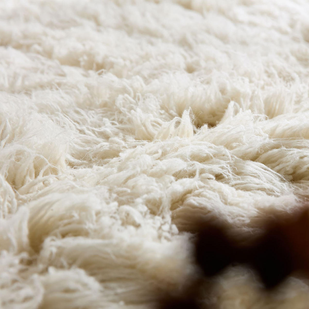 TEPPICH Luxus Flokati 2500 100x170 cm - Champagner, Textil (100/170cm) - Rug and Roll