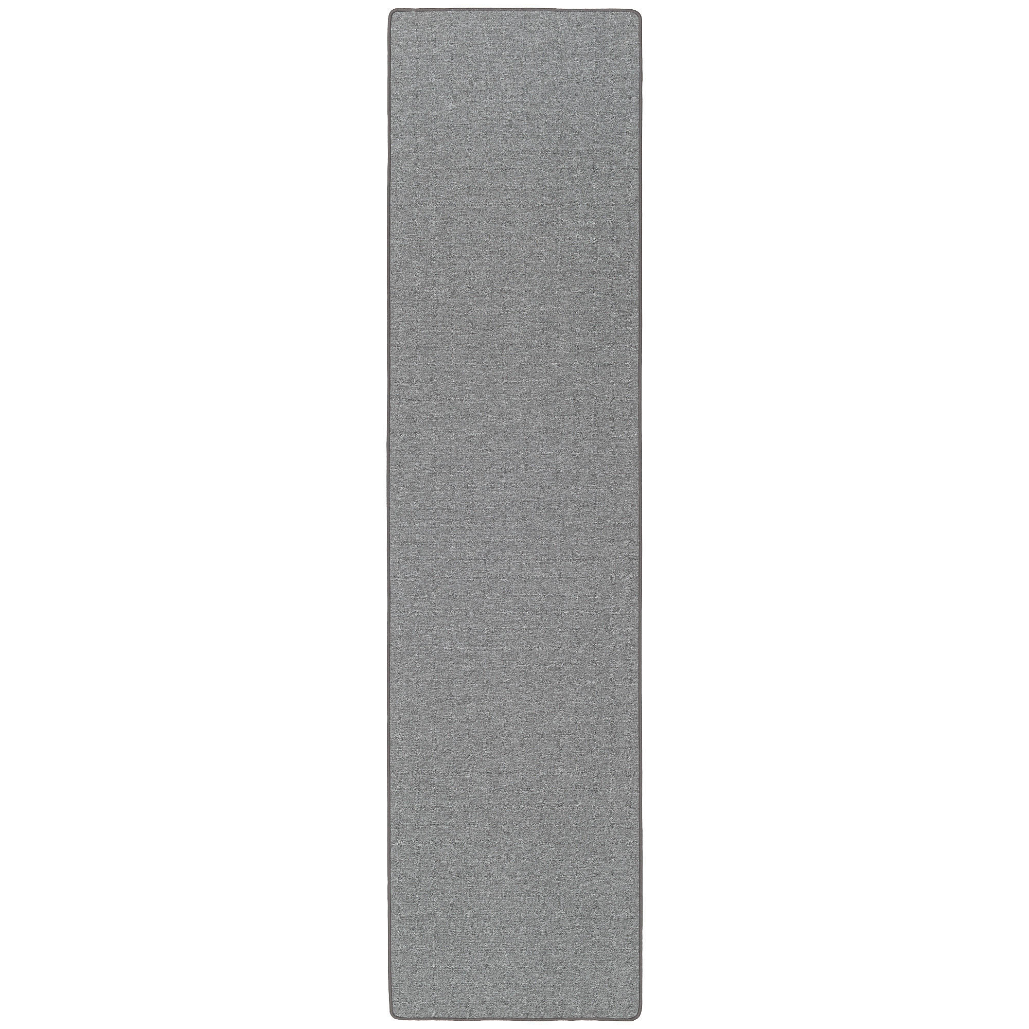 FEINSCHLINGEN VELOUR LÄUFER TEPPICH STRONG - Anthrazit, Textil (100/200cm) - Snapstyle