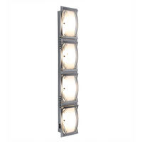 LED WANDLEUCHTE Adonia Aluminium Silber - Silberfarben, Glas (10/6.5/60cm) - Esto