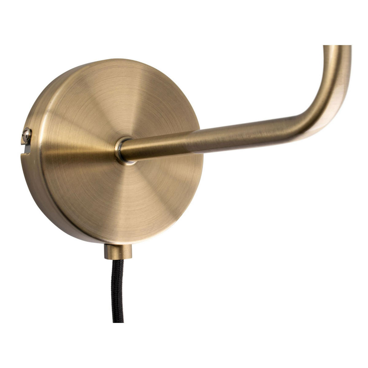 WANDLAMP Bonnet Antiek 25/20/18 cm - Goldfarben, Metall (20/18/25cm) - Leitmotiv