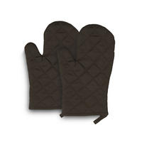 OFENHANDSCHUHE, 2er-Set, 18x28 cm, 100% Baumwolle - Braun, Textil (18/28cm) - Zollner