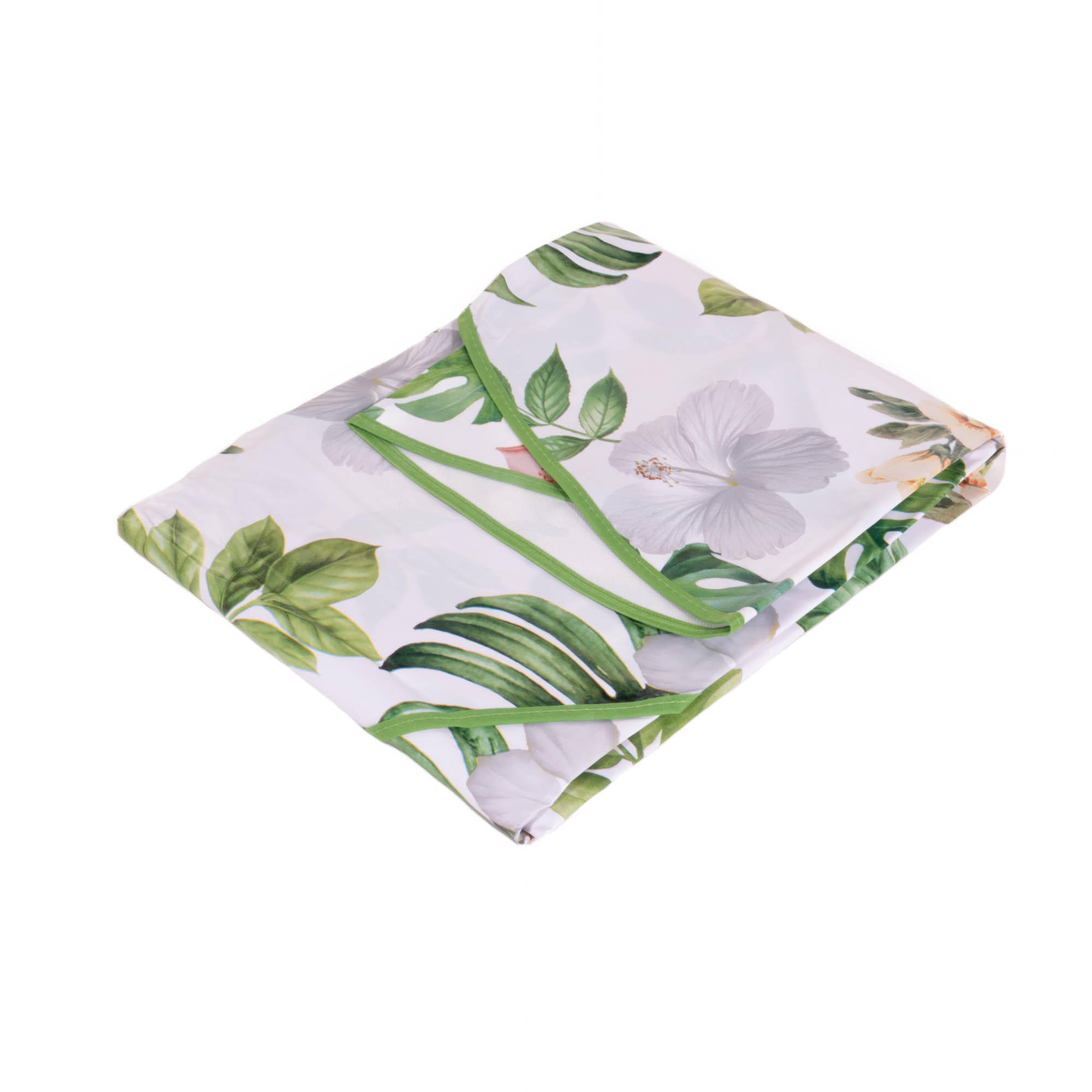 TISCHDECKE Baleares Ø 160 cm - Grün, Kunststoff (160/160cm) - Douceur d´intérieur