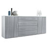 SIDEBOARD Verona Avola-Anthrazit - Anthrazit, Holzwerkstoff (166/72/35cm) - Vladon
