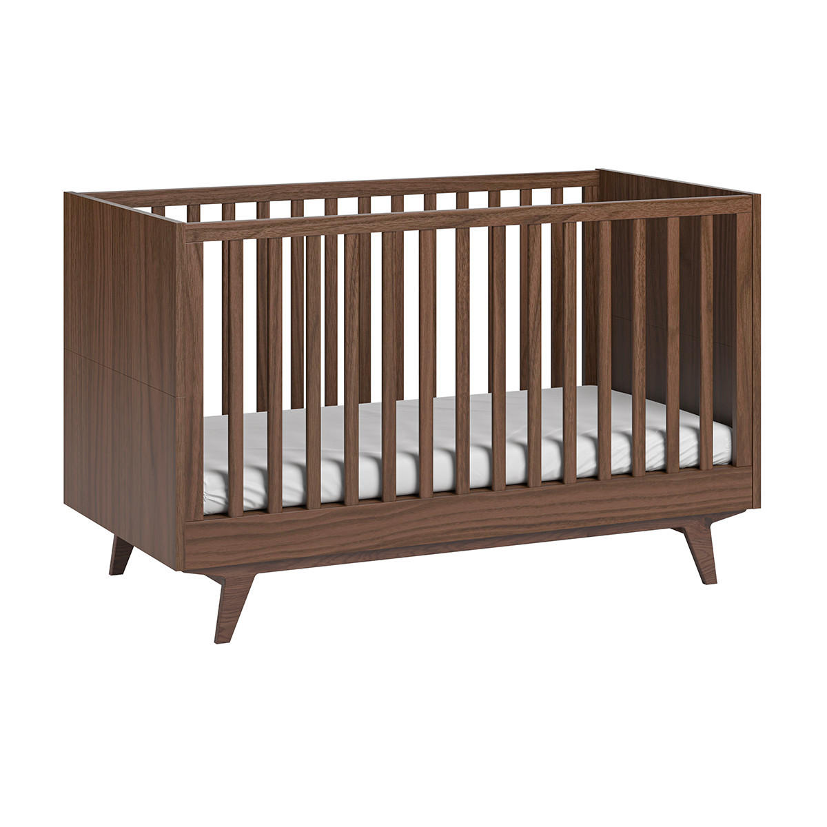 BABYZIMMER 3-teilig Mid Holz - Braun, Holzwerkstoff (144/90/75cm) - Petits-meubles