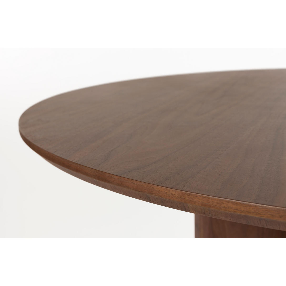 ESSTISCH Laurent Rund 120 cm Walnussfarbe - Braun, Holzwerkstoff (120/120/75cm) - Housecraft Living