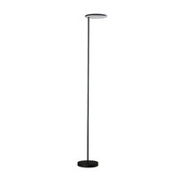 STEHLEUCHTE Kalena, Schwarz, 182cm, Dimmbar - Schwarz, Metall (182/27/182cm) - KOSILUM