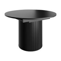 ESSTISCH ausziehbar Zante 09 - Schwarz, Holzwerkstoff (120/120/76cm) - MIRJAN24