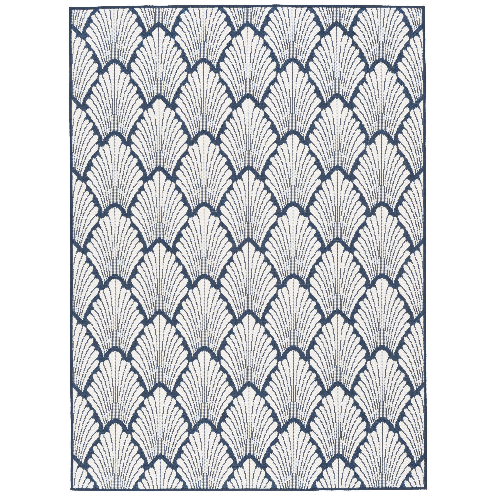 IN- UND OUTDOOR TEPPICH BEIDSEITIG CAPE COD MODERN - Blau, Textil (200/280cm) - Pergamon