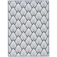 IN- UND OUTDOOR TEPPICH BEIDSEITIG CAPE COD MODERN - Blau, Textil (200/280cm) - Pergamon