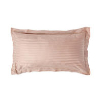 KISSENBEZUG Damast mit Stehsaum, Fadendichte 330 - Taupe, Textil (50/90cm) - Homescapes