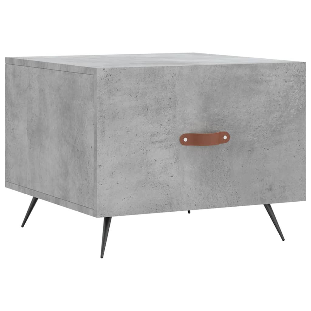 COUCHTISCH Betongrau 50x50x40 cm Holzwerkstoff - Grau, Holzwerkstoff (50/50/40cm) - furnicato
