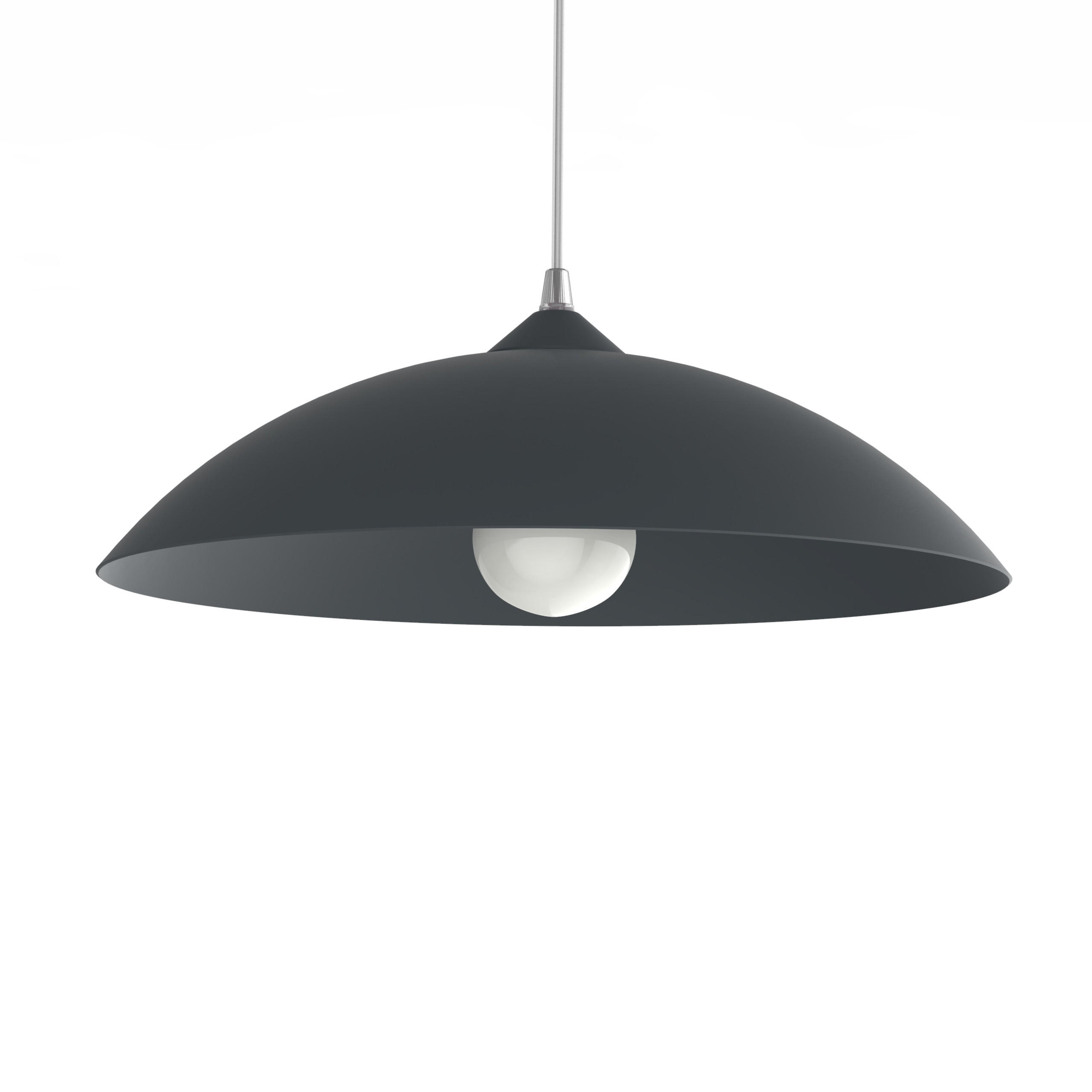 HÄNGELEUCHTE - Anthrazit, Metall (40/40/10cm) - Lumicom
