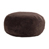 SITZSACKSOFA flexibel ca. 152 cm Braun - Dunkelbraun, Kunststoff (120/60/130cm) - Beauniv