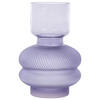 BLUMENVASE Glas violett Rodia - Violett, Glas (24cm) - Beliani